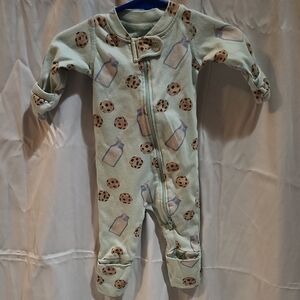 Milk & Cookies Footies Sleeper